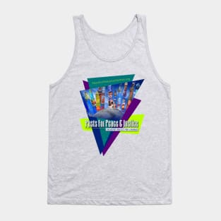 Post For Peace And Justice Tank Top